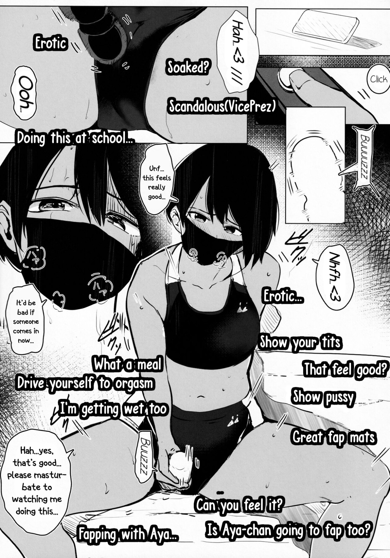 Hentai Manga Comic-Aya-chan After School Stream-Read-11